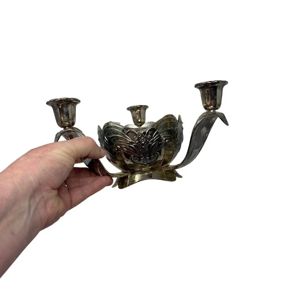 Unmarked this silverplate